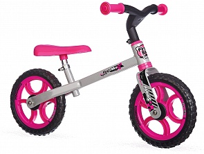 Smoby Беговел на металлической раме, розовый (Smoby, 770201)